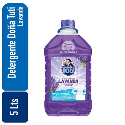 Detergente Doña Tuti Lavanda Perlado 5 Lts