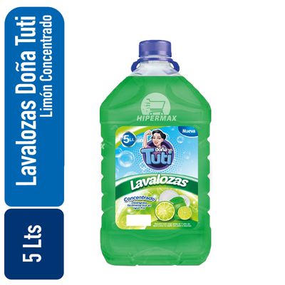 Lavaloza Doña Tuti Limón Concentrado 5 Lts