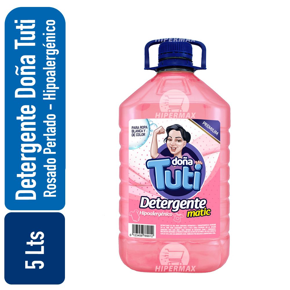 Detergente Doña Tuti Azul 5 Lts