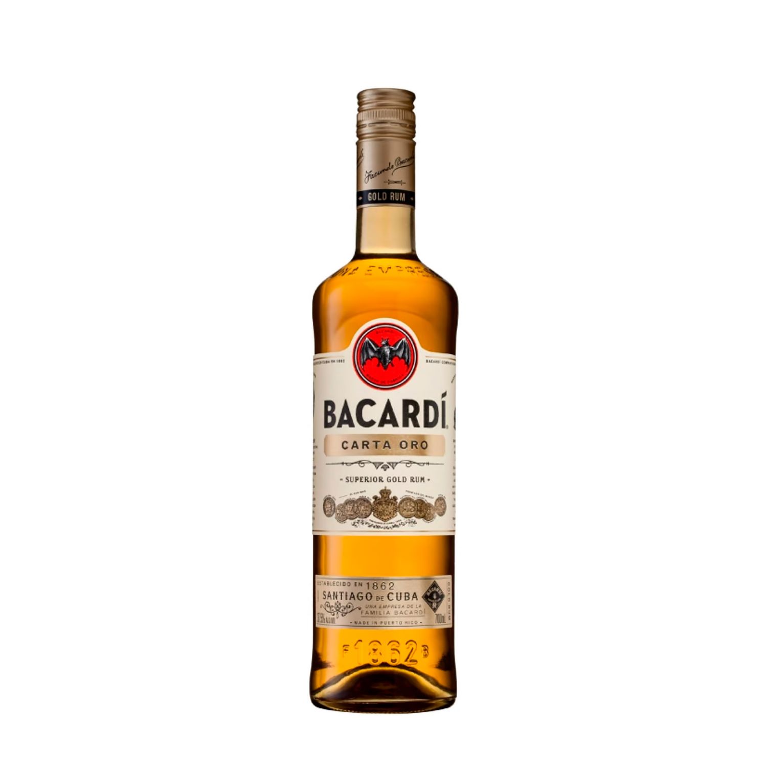 Ron Bacardi Añejo 750cc (38°)