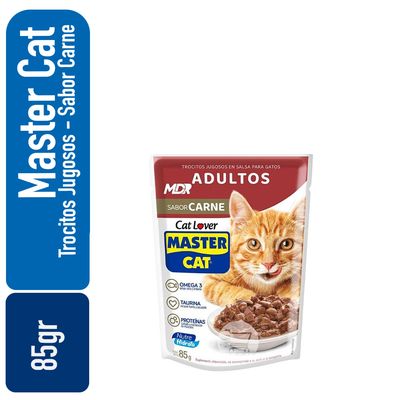 MasterCat Adulto Carne 85gr