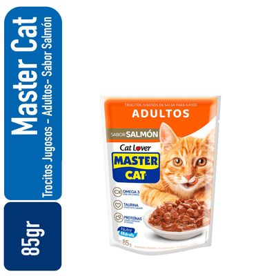 MasterCat Adultos Salmon 85gr