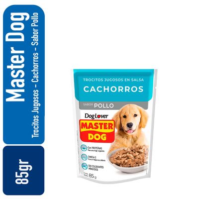 MasterDog Cachorros Pollo 85gr