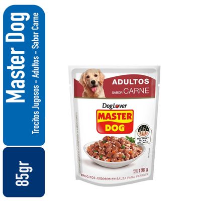 MasterDog Adultos Carne 100gr