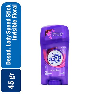 Desodorante Lady Speed Stick Invisible Floral 45gr