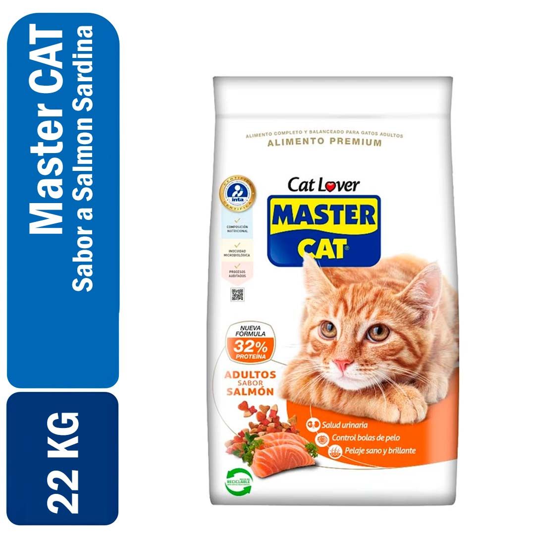 Master Cat Salmon Sardina 22 Kg