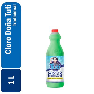 Cloro Concentrado Doña Tuti 1 Lt