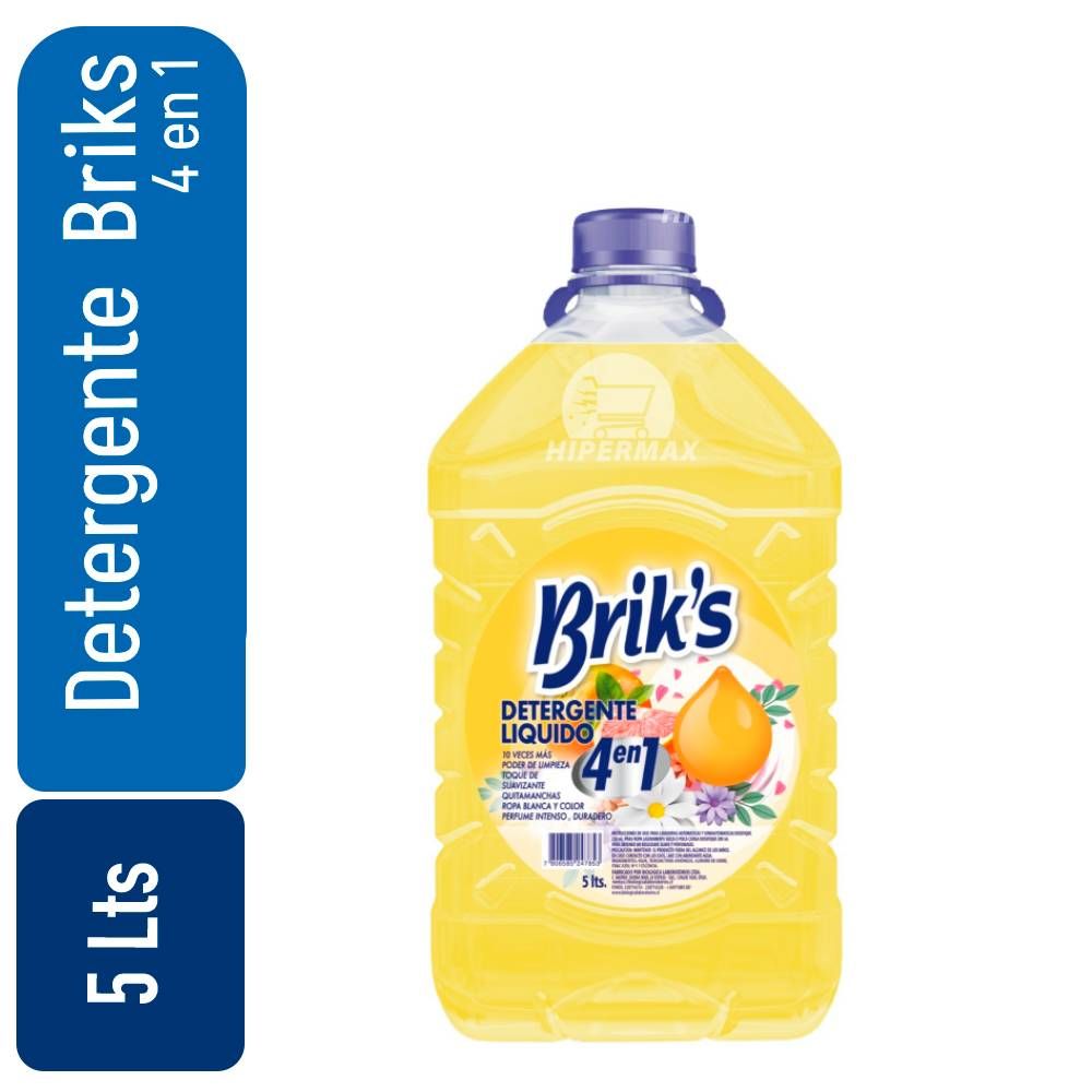 Detergentes Briks [4 en 1] 5 Lts