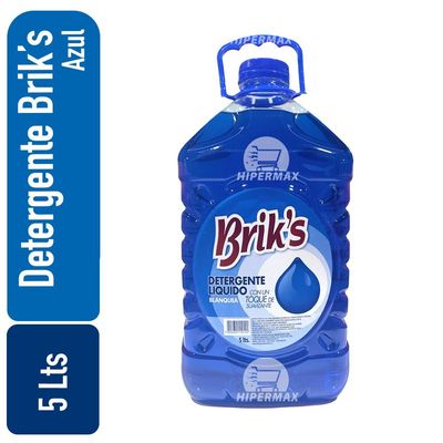 Detergentes Briks Azul 5 Lts