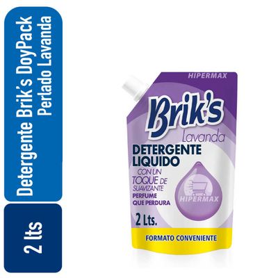 Detergente DoyPack Briks Lavanda 2 Lts