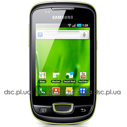 Samsung GT-S5570i Galaxy Mini steel grey, chic white РУС