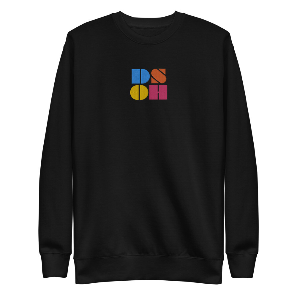 4-Color DSOH EMBROIDERED Unisex Fleece Pullover