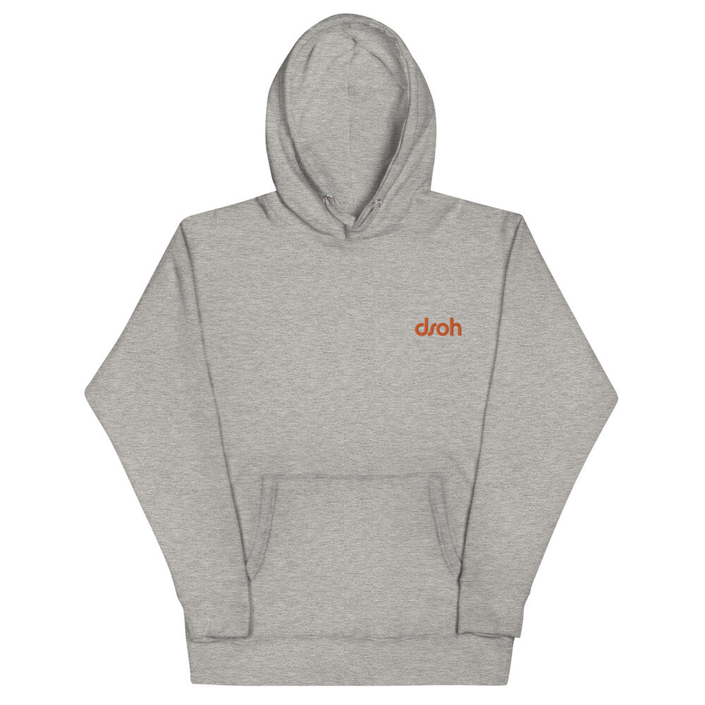 DSOH Unisex Premium Hoodie With Embroidered Logo