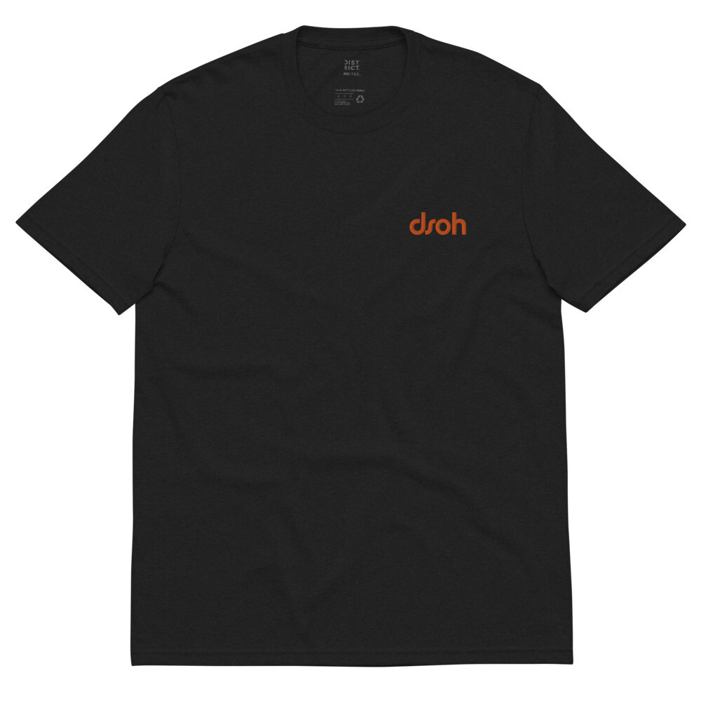 DSOH Unisex Recycled T-Shirt With Embroidered Logo