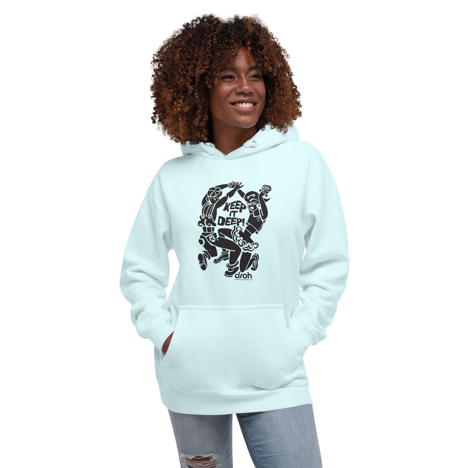 "Keep It Deep" Unisex Premium Hoodie