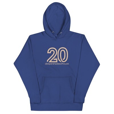 20 YEARS DEEPER SHADES OF HOUSE Unisex Premium Hoodie