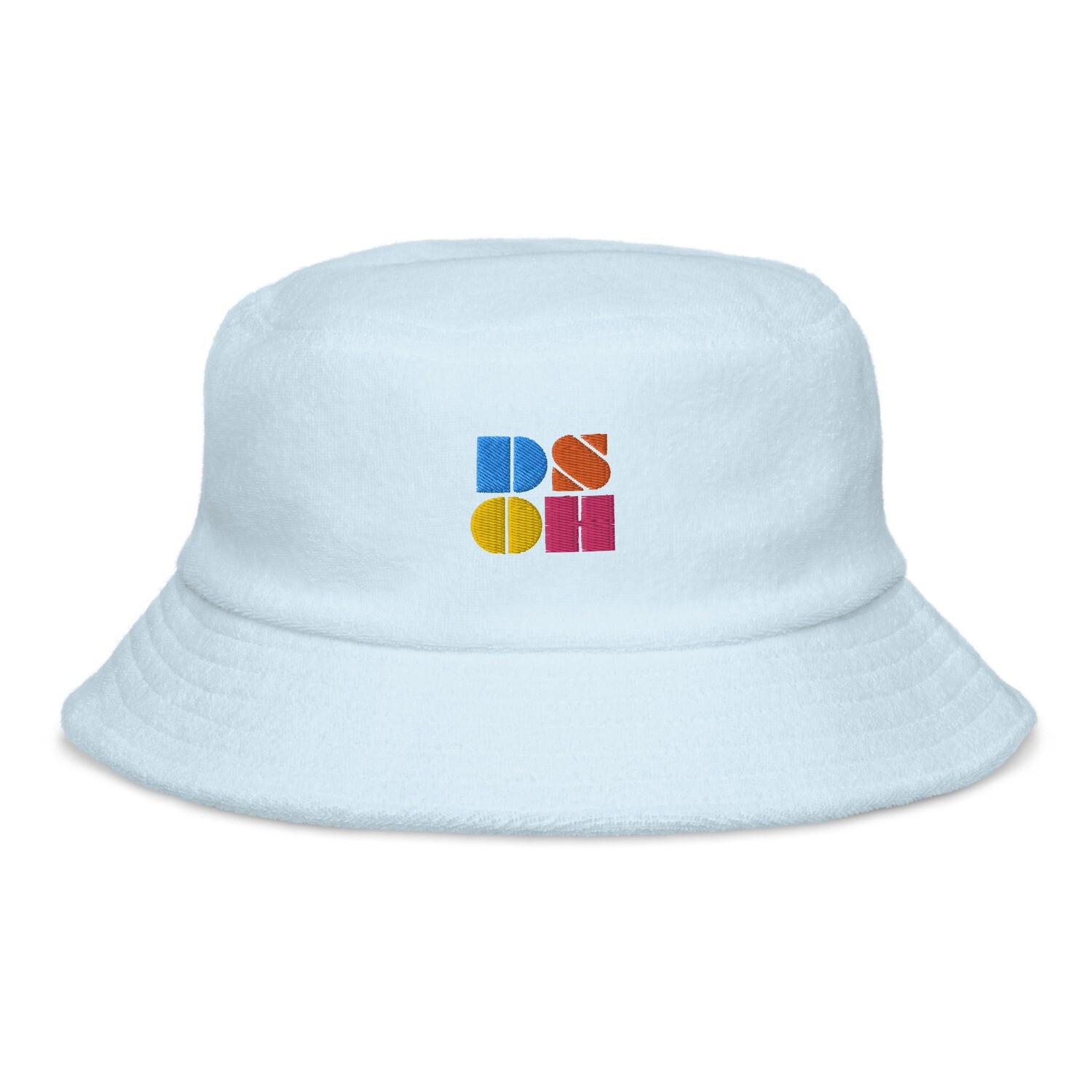DSOH embroidered Terry cloth bucket hat