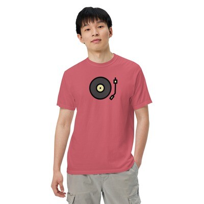 TURNTABLE LOGO HEAVYWEIGHT TEE by DSOH