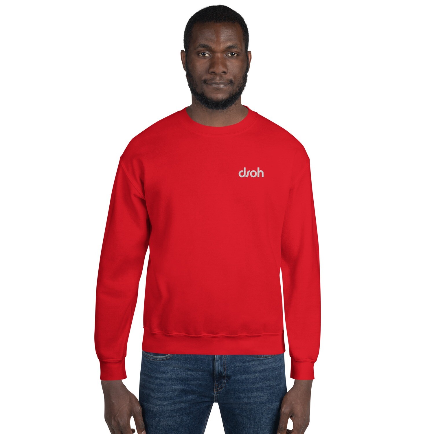 DSOH Sweatshirt - Logo Embroidered Left Chest