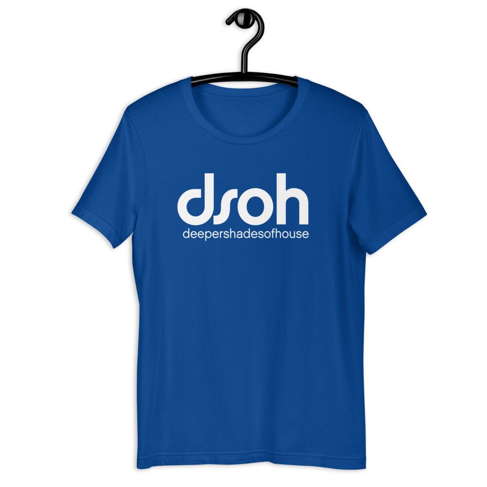 DSOH Logo T-Shirt (Royal Blue, Black, Red, White)  - South Africa Courier Delivery, Size: L, Color: Royal Blue