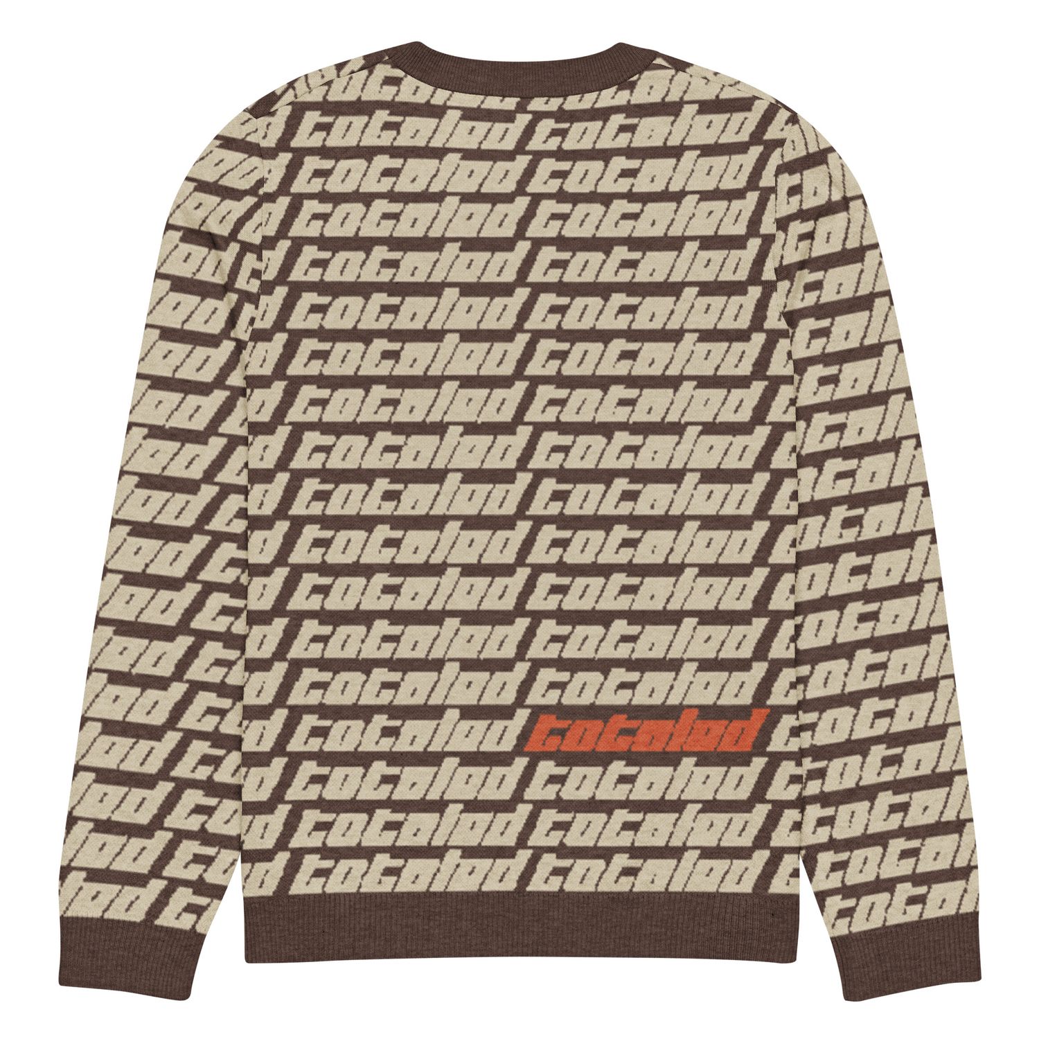 Italic Grid Knit Sweater