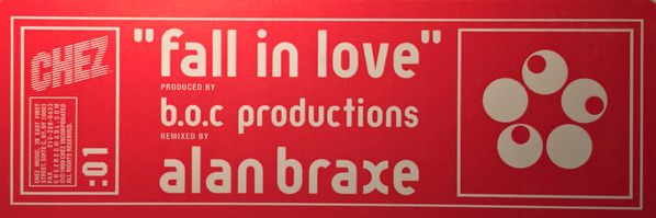 B.O.C. aka Lars "LB" Behrenroth / Fall In Love / Chez Music / 1999 / Vinyl 12"