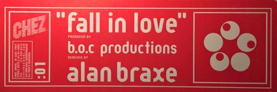 B.O.C. aka Lars "LB" Behrenroth / Fall In Love / Chez Music / 1999 / Vinyl 12"