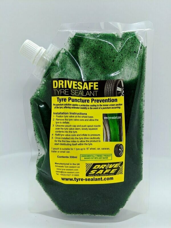 Drivesafe car tyre sealant