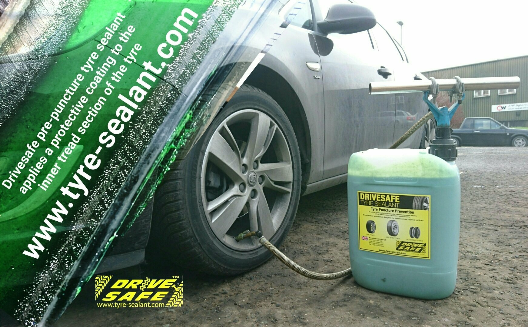 Drivesafe car tyre sealant 20-litre