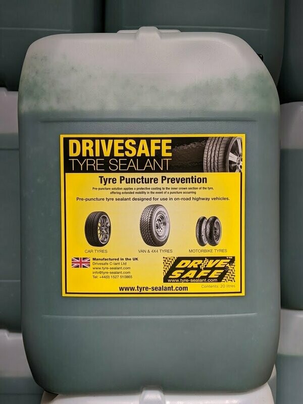 Drivesafe car tyre sealant 20-litre