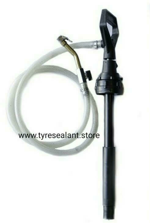 Tyre sealant installation pump