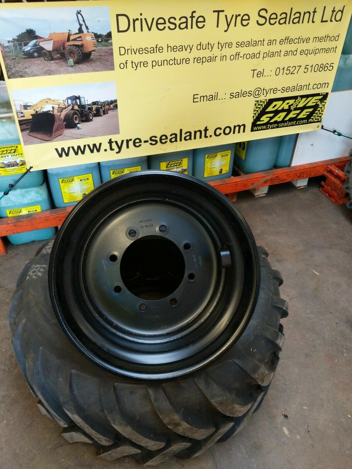 Thwaites 9T dumper wheel X1