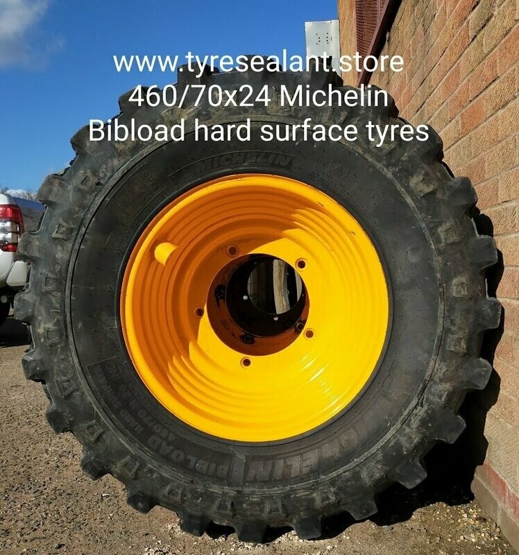 460/70x24Michelin Bibload hard surface X4 complete assemblies