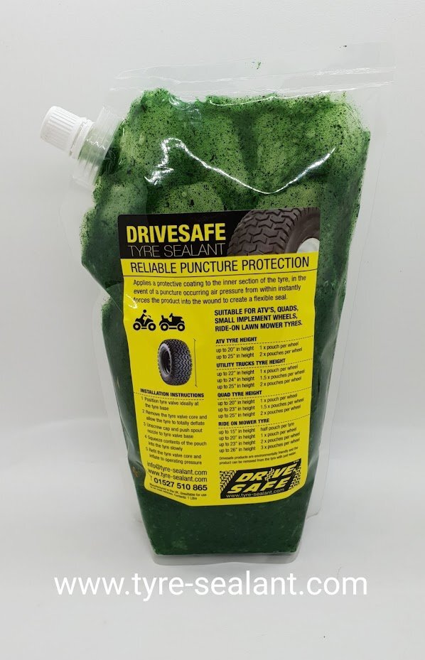 Drivesafe heavy-duty tyre sealant 1-litre pouch