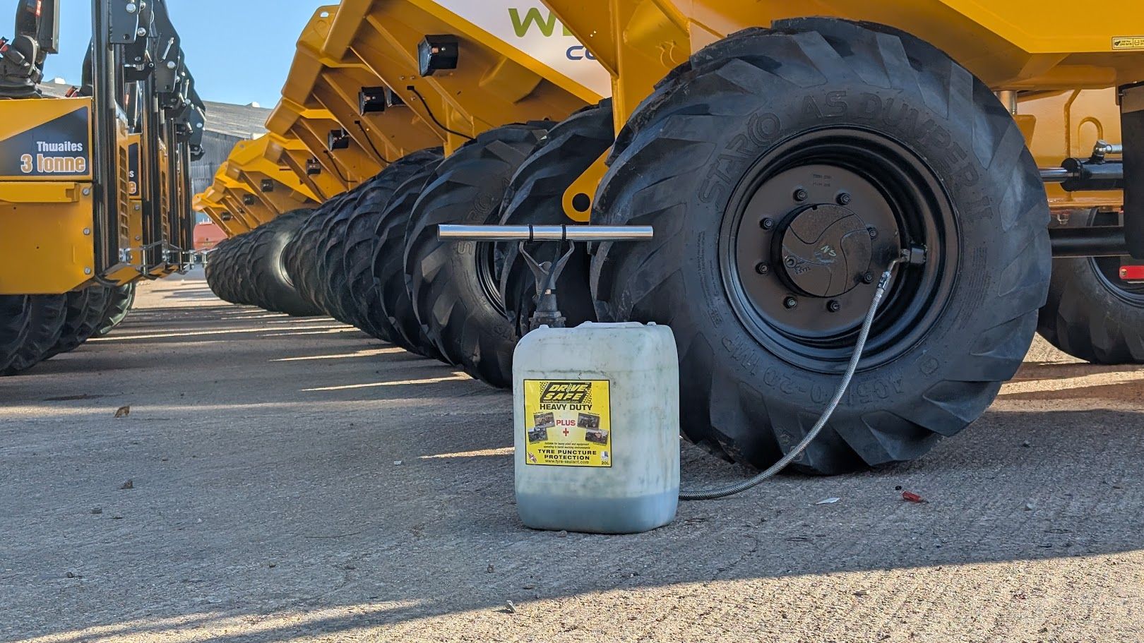 Drivesafe Heavy duty tyre sealant PLUS+ Drivesafe tyre sealant 20-litre