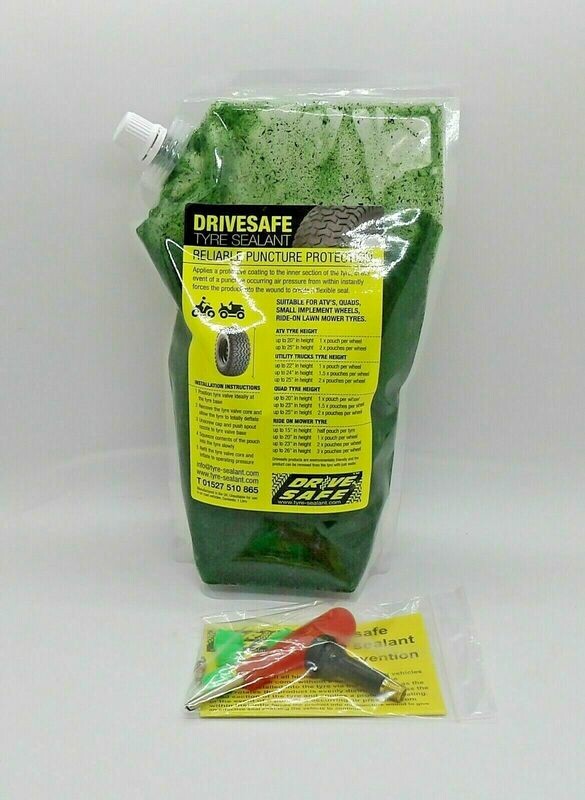 Drivesafe heavy-duty tyre sealant 10 X 1-litre pouches