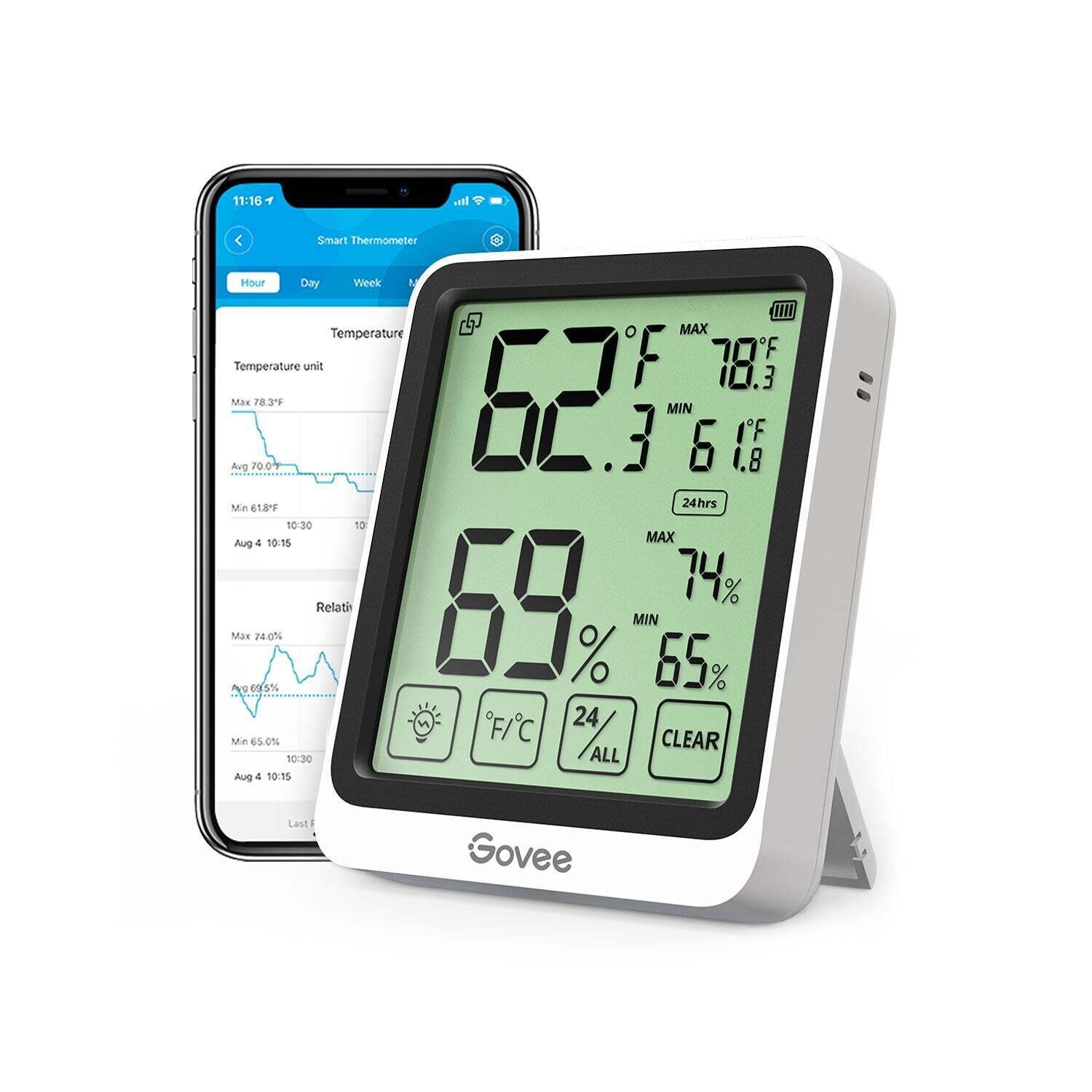 Govee Wi-Fi Thermometer-Hygrometer