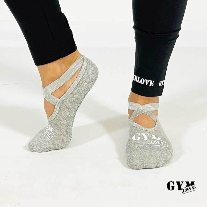 Yoga Socks Grau