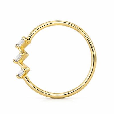 Brass Spark Ring