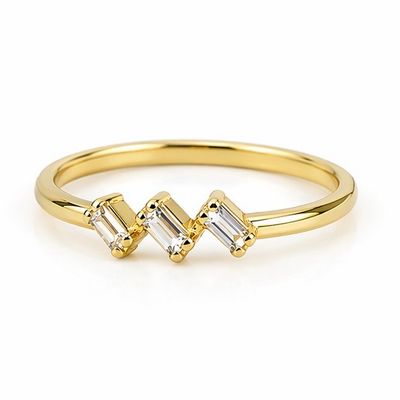 Brass Spark Ring