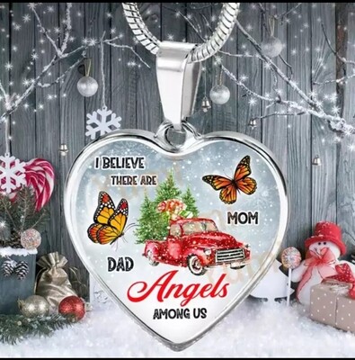 There Are Angels Among Us Pendant Necklace