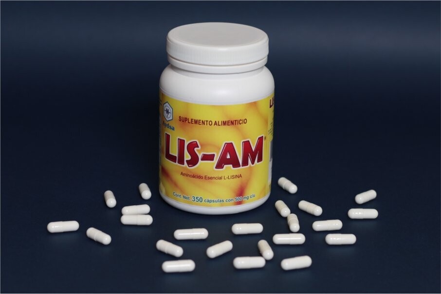 Lisina 350 Capsulas 500 mg