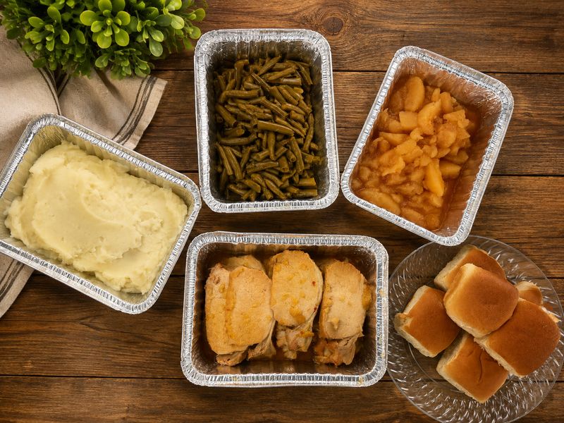 Baked porkloin Meal Deal