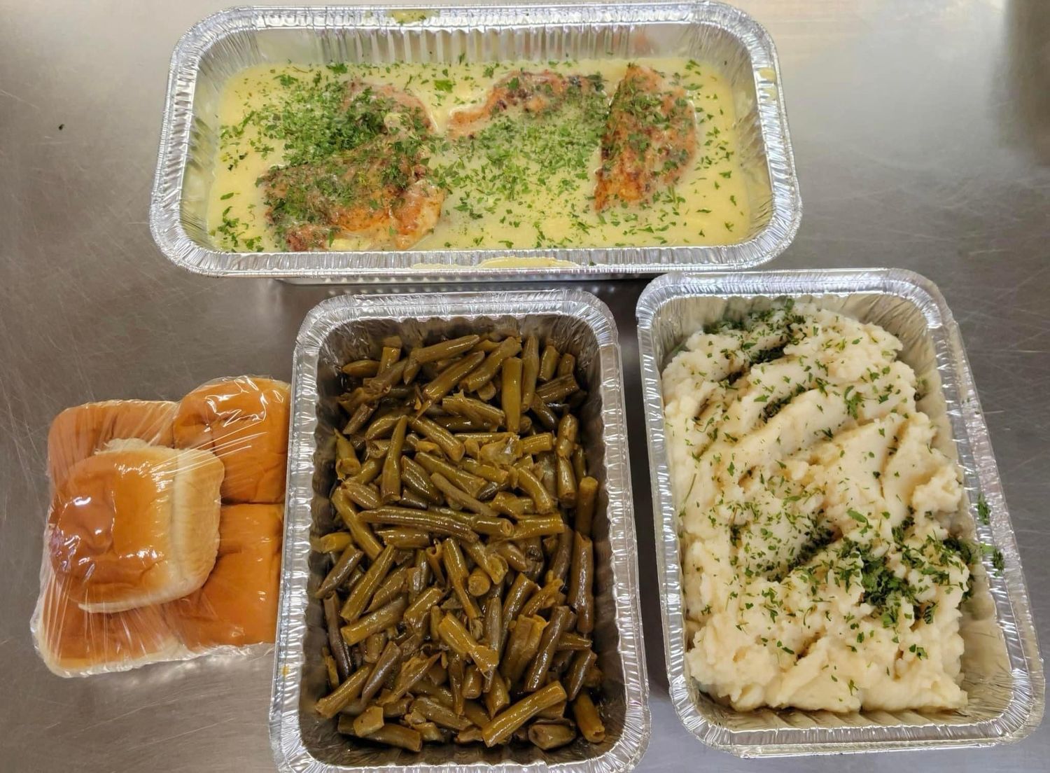 *** Monday Chicken France Dinner 4-6:30 pm Package*** Family of 4 Deal