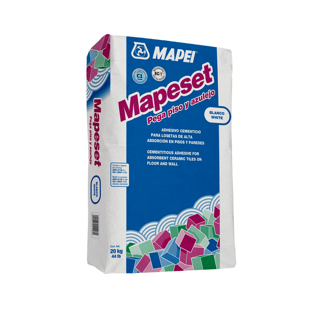 PEGANTE CERAMICO MAPESET X 25 KG GRIS
