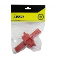 RACOR MANGUERA ROJO PLASTICO