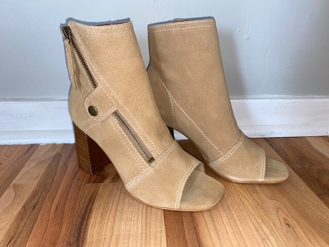 Matisse Lyon Natural Peep Toe Bootie 