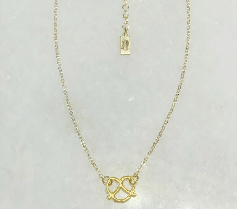 AA Carrie Pretzel Necklace 14&quot; with 2&quot; Extender