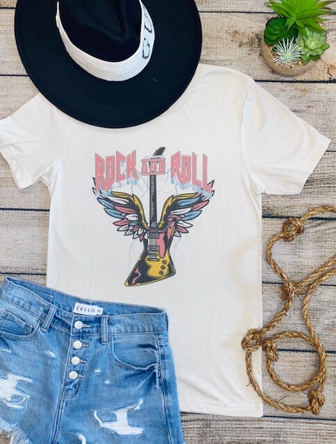Rock And Roll Tee - Heather 