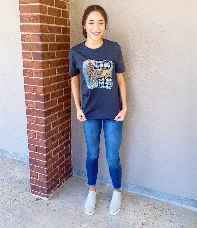 Ho Ho Ho Christmas Tree Tee